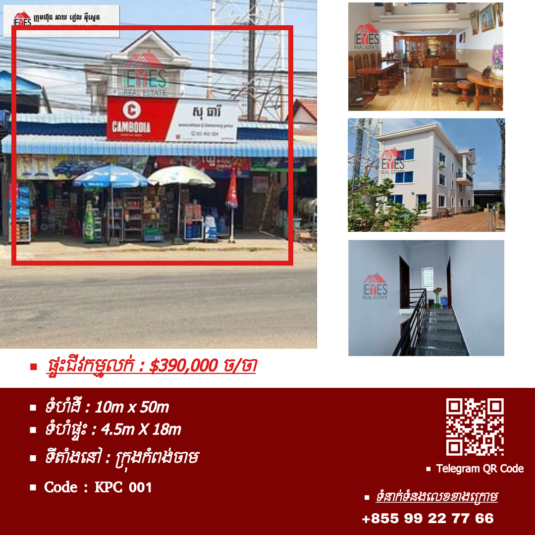 ផ្ទះជីវកម្មលក់